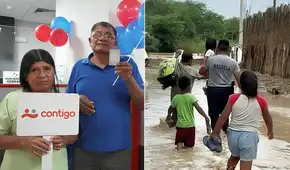 Programa Contigo adelantará pensión a 142.000 beneficiarios por lluvias intensas