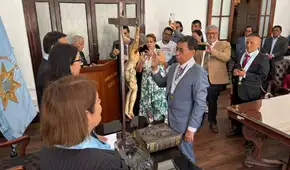 Gunther Gonzales juró como representante del CAL ante el JNE tras ser proclamado como ganador en las elecciones