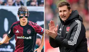 Miroslav Klose, DT de Fabio Gruber en Nuremberg, dio detalles acerca de la lesión del peruano: "No quería correr riesgos"