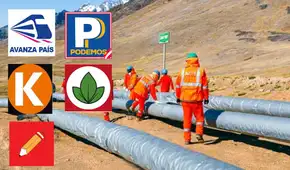 Sólo 5 de los 36 candidatos presidenciales planean culminar el megaproyecto Gasoducto Sur Peruano