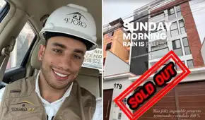 Said Palao sorprende al anunciar que logró vender todos los departamentos de su proyecto inmobiliario: “Más feliz imposible”