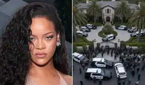 Mujer ataca a balazos la mansión de Rihanna con la cantante dentro y desata pánico en Beverly Hills: la acusan de intento de homicidio
