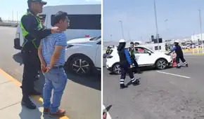 Fiscalía pide prisión preventiva para chofer que atropelló a fiscalizador de la ATU y a un policía en el aeropuerto Jorge Chávez