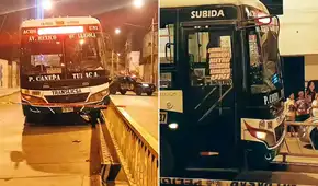 Balean bus de la empresa Translicsa en San Martín de Porres: conductor recibió al menos tres disparos