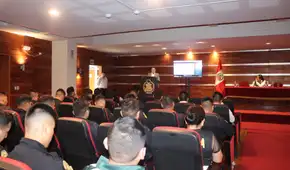 Más de 100 efectivos policiales fueron capacitados sobre protocolo de flagrancia y el crimen organizado