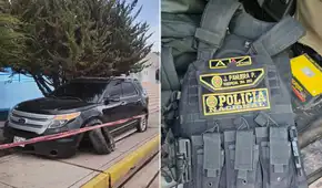 Puno: camioneta de policía choca y ocupantes huyen dejando chalecos PNP y botellas de licor