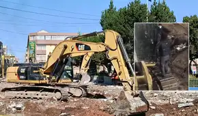 Juliaca: intentan robar maquinaria pesada de una obra en plena Plaza de Armas