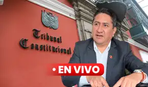 Vladimir Cerrón EN VIVO: TC evalúa HOY anular prisión preventiva contra líder de Perú Libre