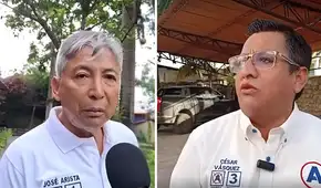 César Vásquez cuestiona a exministro José Arista y este le responde: "Acuña colocó al contralor y al presidente de la SBS"