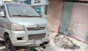 Conductor intentó incendiar su vehículo para evitar que sea llevado al depósito: circulaba sin SOAT y tenía multas por más de S/250.000