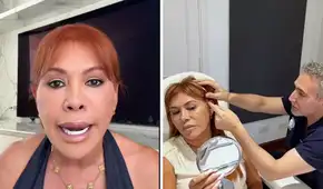 Magaly Medinas sorprende al revelar que perdió sensibilidad en la oreja luego de operación estética en Argentina: "No siento mucho esa parte"