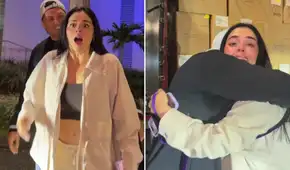 Natalia Segura rompe en llanto al recibir el primer contenedor de su prometedor negocio junto con Ignacio Baladán: "Por nuestro hijo"