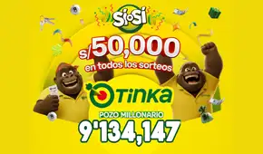 Sorteo de La Tinka HOY domingo 15 de marzo de 2026: premios, jugada ganadora y Pozo Millonario