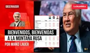 Bienvenidos, bienvenidas a la montaña rusa, por Mirko Lauer