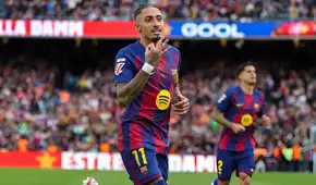 Raphinha marcó tres goles en triunfo del Barcelona sobre el Sevilla