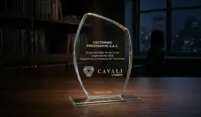 Factoring Prestamype es reconocida como la empresa líder de facturas negociables 2025