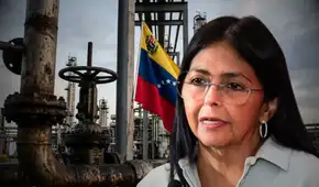 Delcy Rodríguez confirma que Venezuela obtuvo US$300 millones con "venta extraordinaria" de fueloil