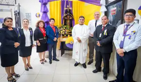 Módulo Penal de la Corte de Sullana realiza bendición de imagen del Señor Cautivo de Ayabaca