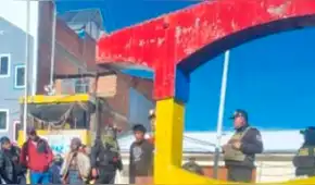 Delincuente se salva de ser linchado tras asaltar a transeúntes en zona minera de Puno