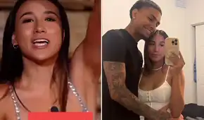 Samahara Lobatón protagoniza romántico momento al gritar su amor por Youna en 'La granja VIP': "Le mando todo mi amor"