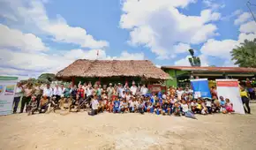 Inauguran primera biblioteca nativa en zona de frontera en la Amazonía por el inicio de clases en Loreto
