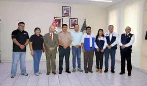 Presidente de la Corte de Moquegua participa en presentación del Plan Nacional de Seguridad Ciudadana 2026 - 2028