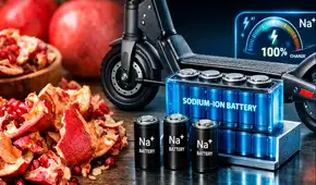 Científicos chinos convierten cáscaras de granadas en un componente crucial para baterías de bicicletas eléctricas y scooters