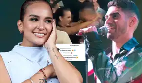Cantante de Zaperoko se luce cariñoso con Daniela Darcourt y usuarios reaccionan: "¡Qué viva el amor!"