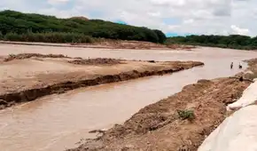 Dos escolares mueren tras ser arrastrados por la corriente del río La Leche en Batangrande, Ferreñafe
