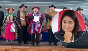 Aimaras y quechuas rechazan a Keiko Fujimori y advierten a Rafael López Aliaga que no venga a Puno