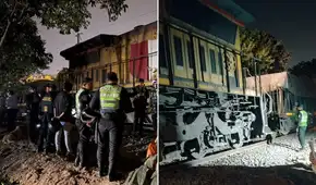 Santa Anita: hombre muere arrollado por tren en la avenida Ferrocarril