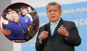 Intervienen a joven que lanzó huevo contra César Acuña en actividad proselitista