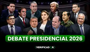 Debate presidencial 2026: verificaciones EN VIVO de las declaraciones de los candidatos este 23 de marzo