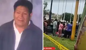 Sicarios asesinan a dos dirigentes de construcción civil en la Plaza de Armas de Huaura: ataque fue a plena luz del día