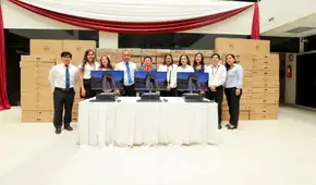 Presidente de la Corte de Sullana hace entrega de 102 computadoras para Órganos Jurisdiccionales de Sullana y Talara