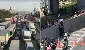 Fatal siniestro en Vía de Evitamiento ocasiona intenso tráfico en la Panamericana Norte