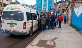 Transportistas paralizan Puno para justificar suba de pasajes por incremento en precio de combustible