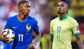 Canal de TV para ver Brasil versus Francia por el amistoso internacional por fecha FIFA de marzo