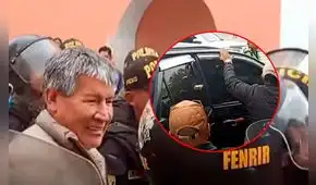 Ayacucho: transportistas lanzan basura a Wilfredo Oscorima y gobernador tuvo que irse resguardado