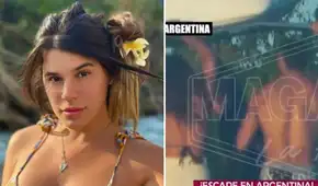 Macarena Vélez, ex de Said Palao, rompe su silencio y reacciona al ampay en Argentina: “No me sorprende nada”