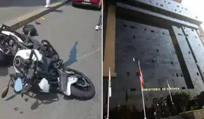 Suboficial de la Marina muere en accidente de tránsito en La Victoria mientras se desplazaba junto a comitiva oficial del Mindef