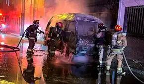 Presuntos extorsionadores incendian combi pese a pago de cupos en el Callao: cuarto ataque en menos de 15 días