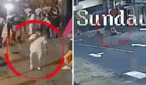 Imágenes captan a sujeto que abandonó a joven estilista en SJM antes de que sea hallado sin vida tras salir de discoteca