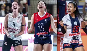 Semifinales y playoffs de la Liga Peruana de Vóley: partidos de ida HOY, horarios y programación