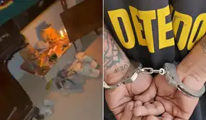 Entre un altar con cráneos y armas capturan en Carabayllo a presuntos miembros de "Los explosivos del norte"