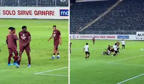 Sekou Gassama marca su primer gol con Universitario ante LDU de Quito: media vuelta y definición espectacular