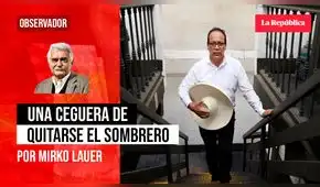 Una ceguera de quitarse el sombrero, por Mirko Lauer