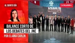 Balance corto de los debates del JNE, por Eliana Carlín