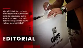El próximo voto debe ser un mandato de cambio