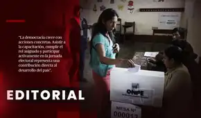 La responsabilidad democrática de los miembros de mesa